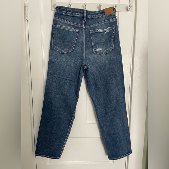 American Eagle straight leg jeans women’s size 12 (30 waist) regular length - Picture 2 of 5